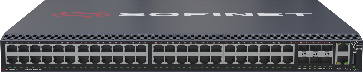 Коммутатор SFN3800-48T6X-RM от SOFINET