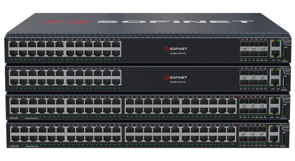 Серия коммутаторов SFN3800-RM от SOFINET