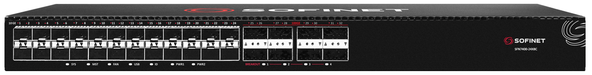 Коммутатор SFN7400-24X8C от SOFINET