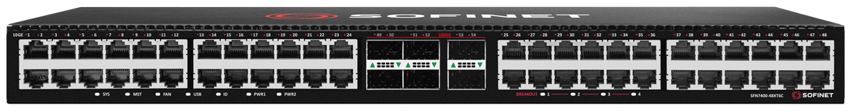 Коммутатор SFN7400-48XT8C от SOFINET