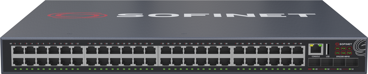 Коммутатор доступа SOFINET SFN2200-48P4X